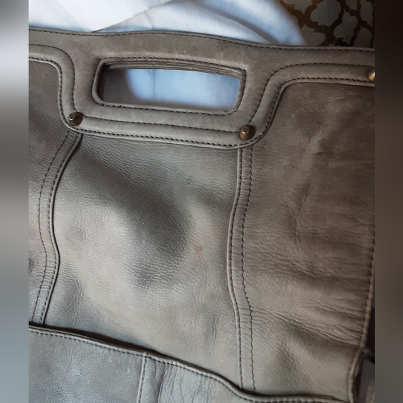 Lucky Brand Suede Foldover Bag - Picture 4 of 16